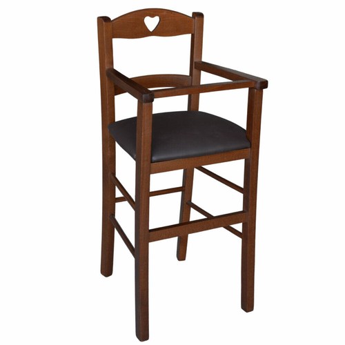 Seggiolone legno color - in, noce