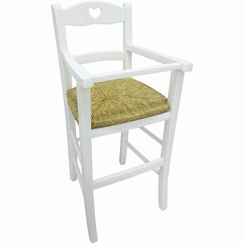 Seggiolone legno laccato - seggiolone,